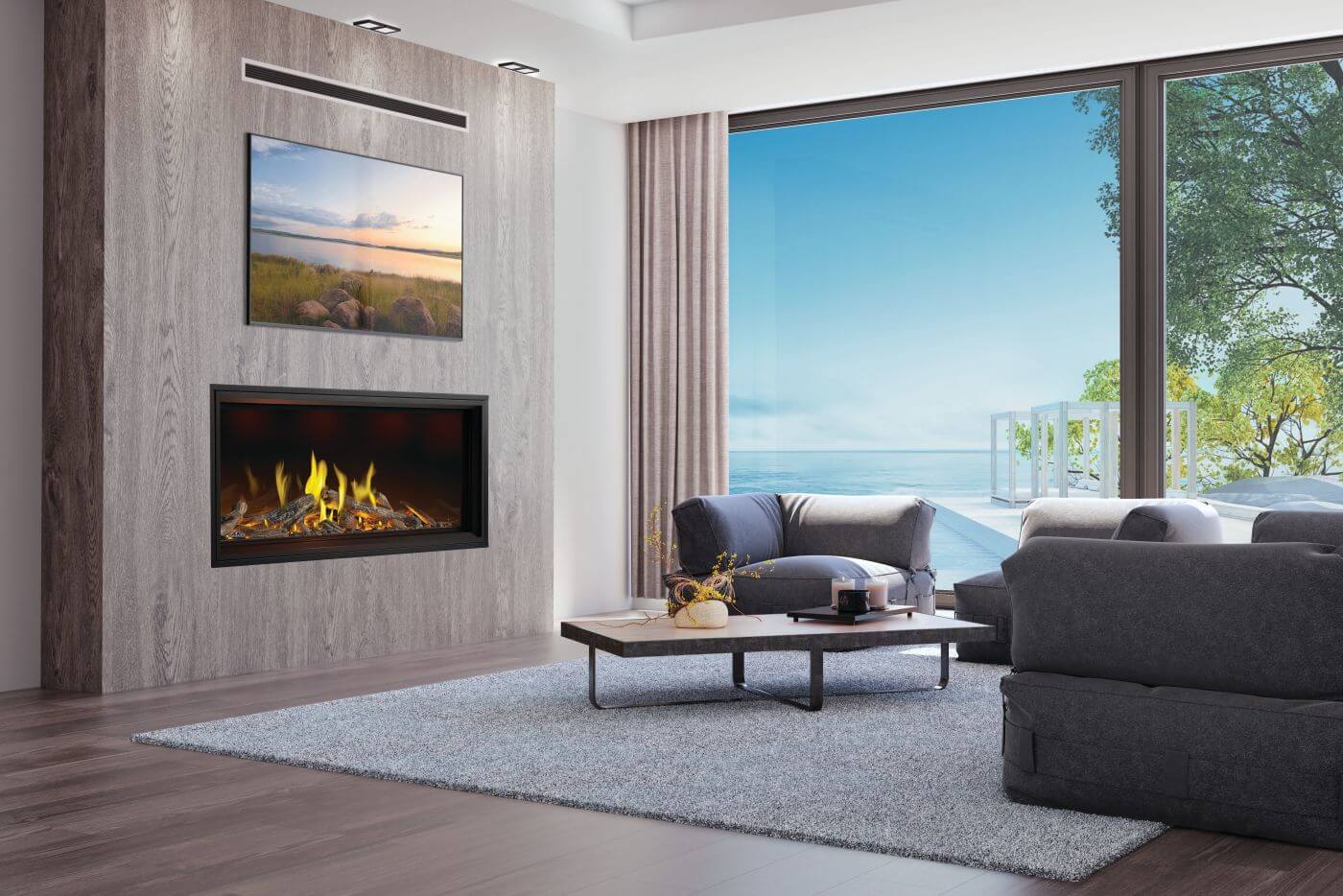 Napoleon - Tall Linear Vector™ with Luminous Logs Series