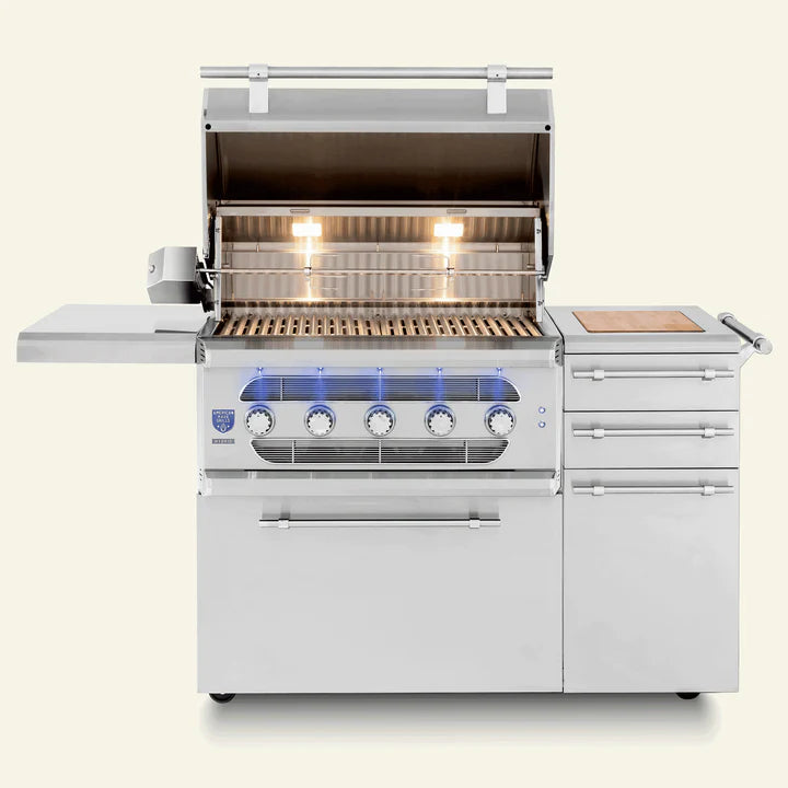 American Made Grills -Freestanding Muscle Hybrid Grill