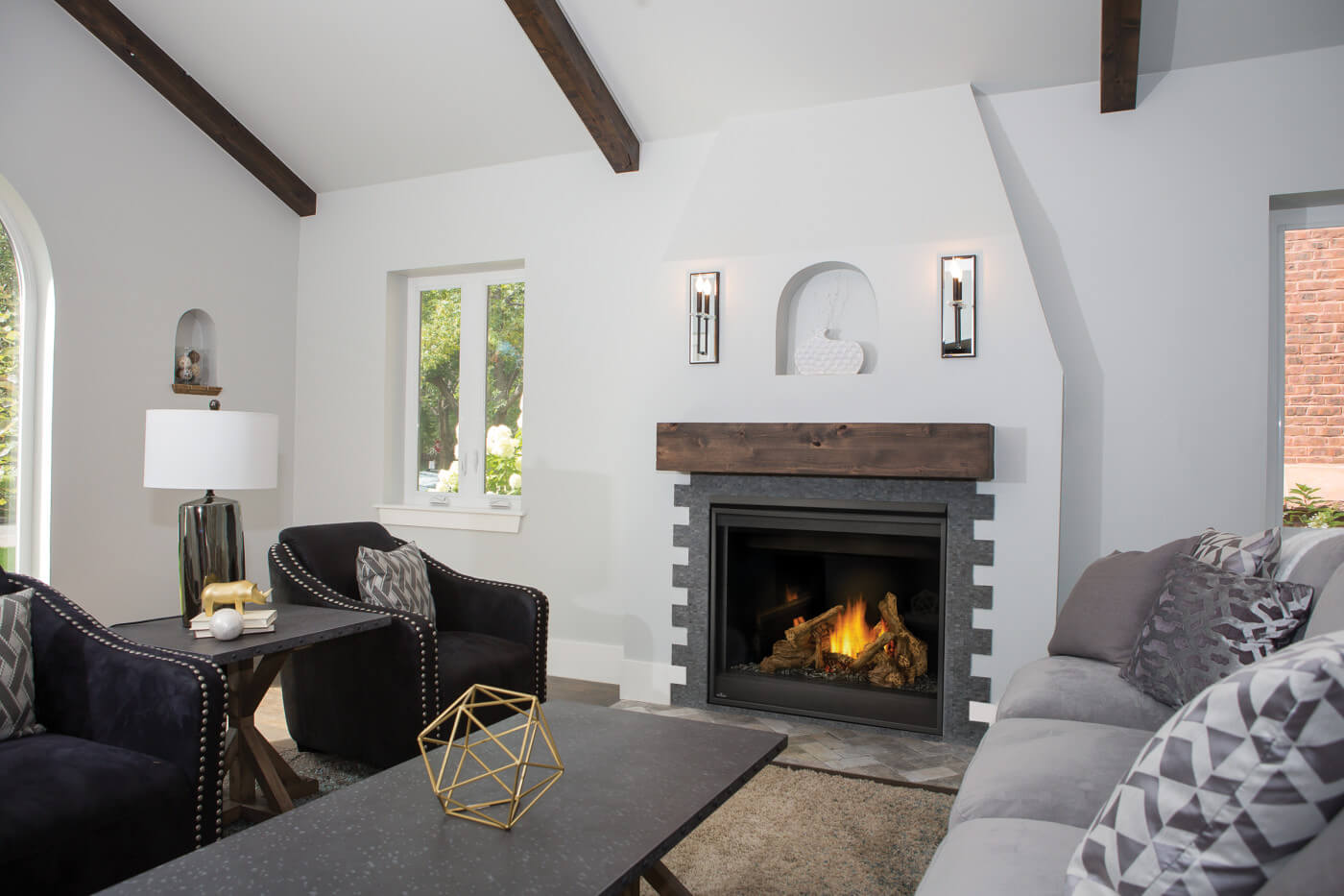 Napoleon Ascent™ Direct Vent Gas Fireplace